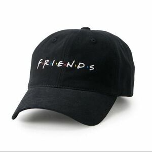 FRIENDS Black Baseball Cap adjustable
